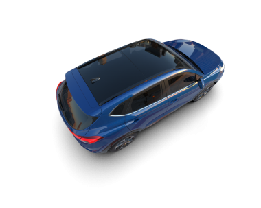 araba siyah arkaplanda izole edildi