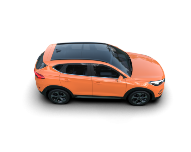 araba siyah arkaplanda izole edildi