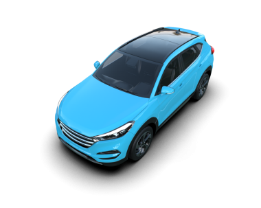 modern araba siyah arka planda izole edilmiş.