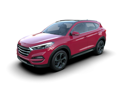 Siyah stüdyo arka planında daha az markalı bir SUV görüntüsü var.