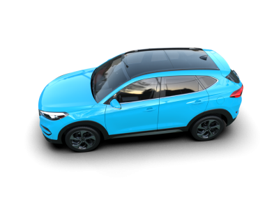 Modern araba. 3d oluşturma