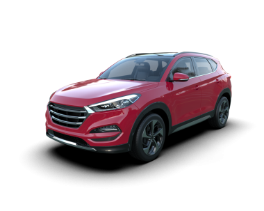 Beyaz arka planda kırmızı araba. 3d oluşturma