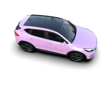 Stüdyo ortamında daha az genel bir konsept arabanın 3 boyutlu çizimi