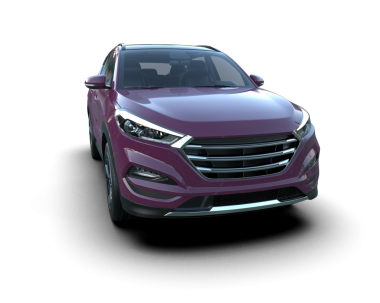 Üç boyutlu bir araba markası, arka planda daha az.