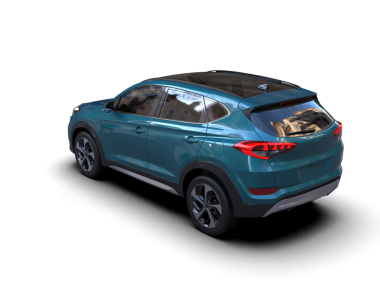 Araç arka planda izole edildi. 3d illüstrasyon.