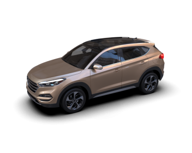 Arka planda izole edilmiş gerçekçi bir SUV aracı. 3D görüntüleme - illüstrasyon