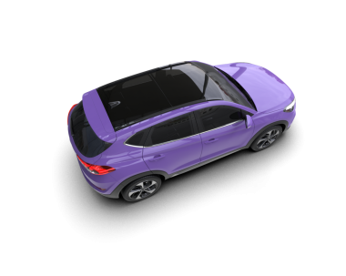 modern araba siyah arka planda izole edilmiş..