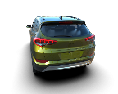 Üç boyutlu lüks araba, beyaz arka planda izole edilmiş. tasarım kavramı