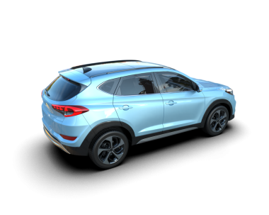 Araba arka planda izole. 3D görüntüleme - 3D