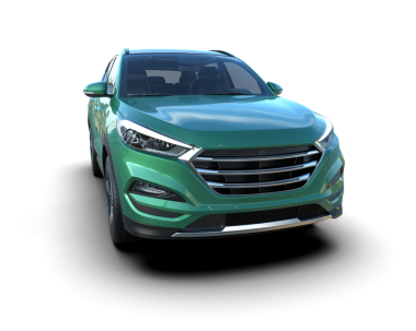 Arka planda modern lüks bir araba. 3d oluşturma