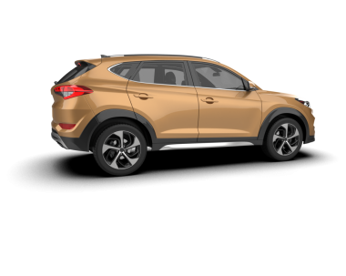 SUV aracı beyaz arka planda izole edildi. 3d oluşturma