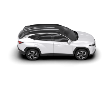 Gerçekçi beyaz araba. Beyaz arkaplanda izole edilmiş vektör illüstrasyonu.