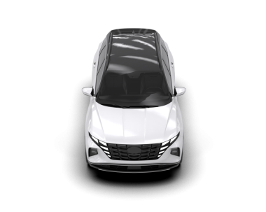 modern araba beyaz üzerine izole