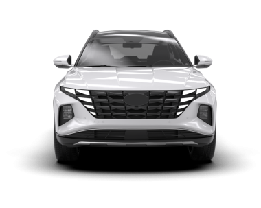 Beyaz arka planda modern şehir arabası. 3d oluşturma