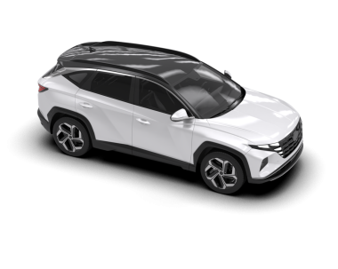 Beyaz arka planda izole edilmiş beyaz bir arabanın 3 boyutlu görüntüsü