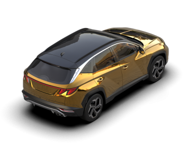 modern lüks araba siyah arka planda