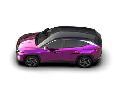 pembe modern mor araba