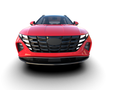 modern araba beyaz arka planda izole edildi. 3 boyutlu görüntüleme