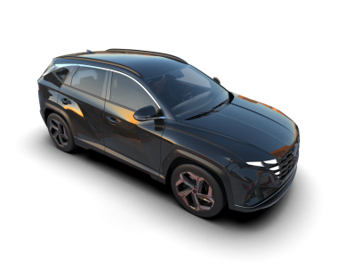 modern lüks araba siyah arka planda izole edilmiş. 3 boyutlu. -