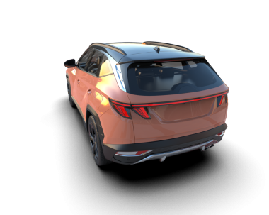 Bir markanın 3 boyutlu tasarımı - daha az genel bir araba