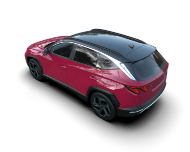 Beyaz arka planda modern lüks SUV arabası. 3d oluşturma