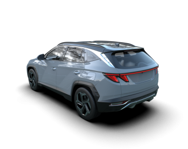 Siyah arka planda 3 boyutlu araba..