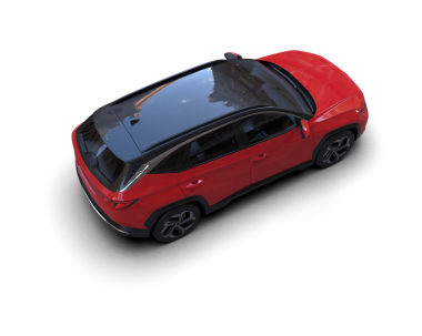 modern araba gölgeyle izole edilmiş