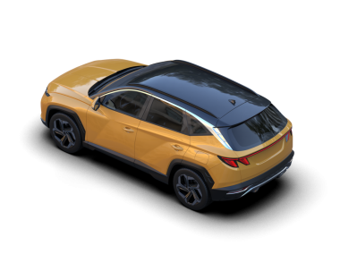 Beyaz arkaplandaki araba