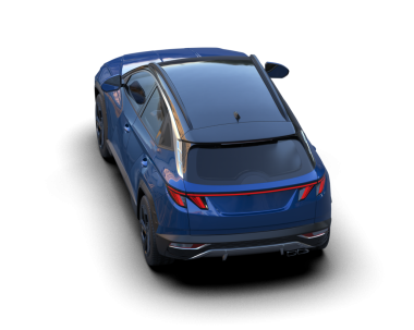 beyaz arkaplanda izole edilmiş araba 3 boyutlu görüntüleme