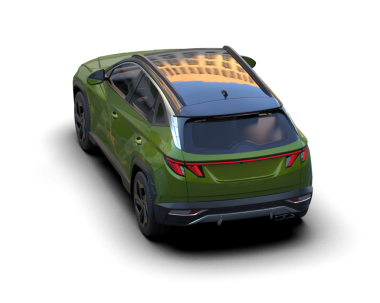 Modern cip beyazdan izole edilmiş. 3D görüntüleme - illüstrasyon