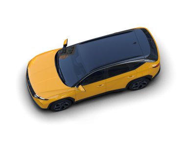 beyaz arka planda modern elektrikli araba