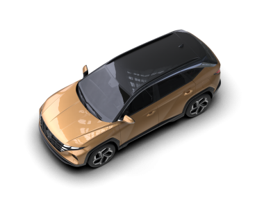 modern otomobil arka planda izole edildi