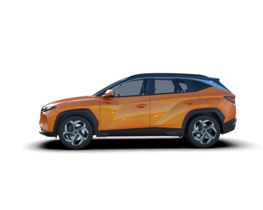 Beyaz zemin üzerinde izole edilmiş modern bir cipin 3 boyutlu görüntülemesi