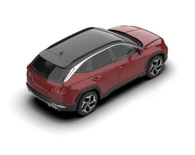 Kırmızı lüks modern araba beyaz arka planda izole edilmiş. 3d illüstrasyon.