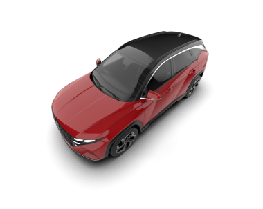 gerçekçi 3 boyutlu spor araba çizimi