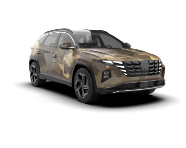 SUV arabası. 3D görüntüleme. 3d oluşturma