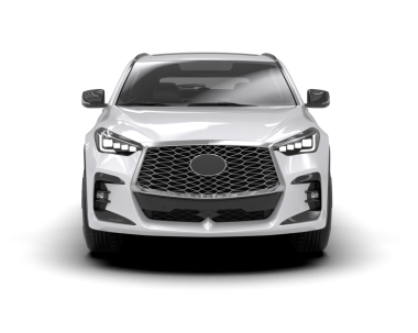 Araba beyaz arka planda izole edilmiş. 3D görüntüleme - 3d illüstrasyon