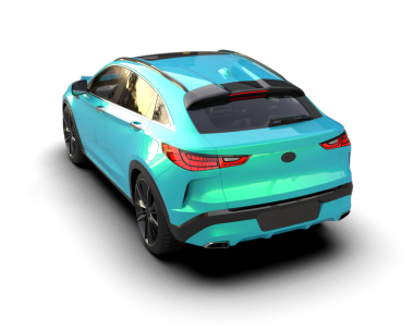 modern araba arka planda 3 boyutlu görüntüleme