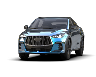 Araba arka planda izole. 3d oluşturma.