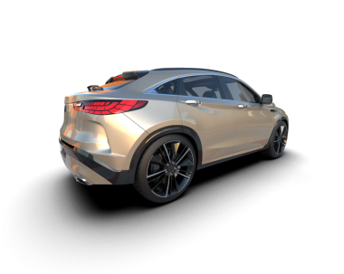 Bir markanın 3 boyutlu tasarımı - daha az jenerik SUV arabası