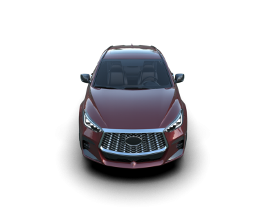 Arka planda bir araba. 3d oluşturma