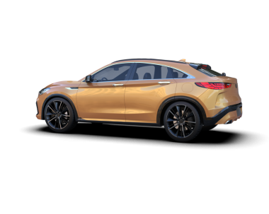 modern lüks araba beyaz arka planda izole edilmiş