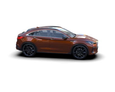 Modern bir arabanın 3 boyutlu görüntüsü