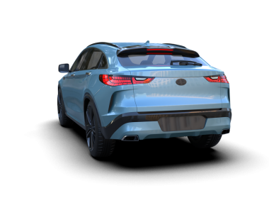 Bir markanın 3 boyutlu görüntülemesi - daha az genel SUV