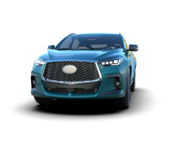 Bir markanın 3 boyutlu çizimi - daha az genel SUV arabası beyaz ortamda