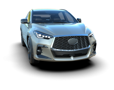 modern kompakt araba - ön görünüm