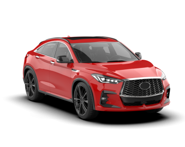 Araba kırmızısı. Arka görüşlü gerçekçi bir araba. vektör illüstrasyonu