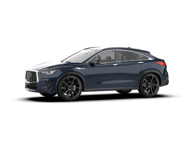 Beyaz arka planda gerçekçi bir araba.