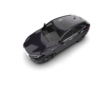 araba beyazda izole edildi