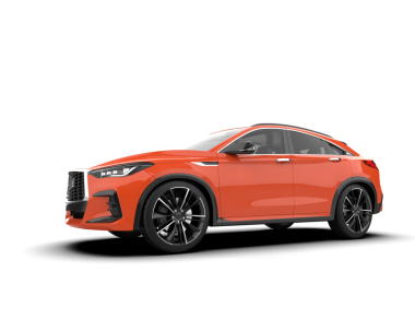 modern lüks araba beyaz izole